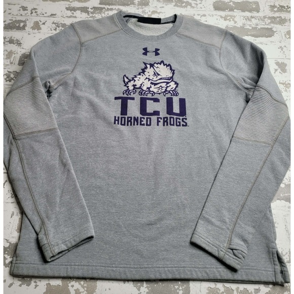 Under Armour Tops - Under Armour Loose TCU Texas Christian University Horned Frogs Sweatshirt Med